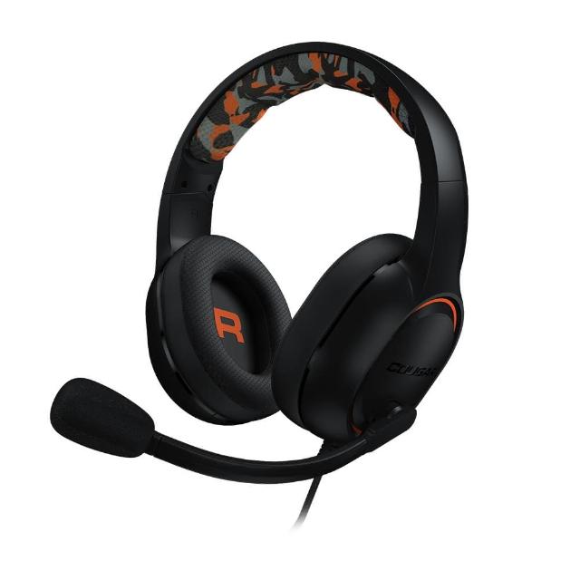 【COUGAR 美洲獅】DIVE 電競耳機 有線耳機(時尚迷彩)