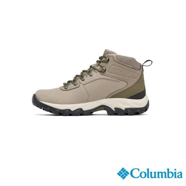 【Columbia 哥倫比亞官方旗艦】男款-NEWTON RIDGE™ Omni-Tech防水高筒登山鞋-卡其(UBI39700KI/IS)