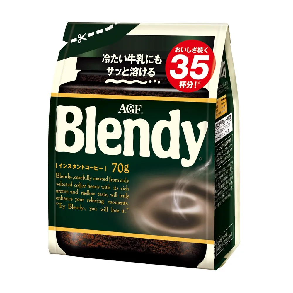 【AGF】Blendy經典即溶咖啡補充包(70g/袋)