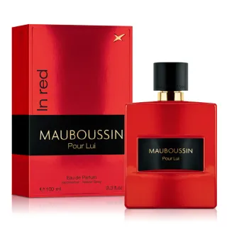 【Mauboussin 夢寶星】絕對紅男性淡香精100ml(專櫃公司貨)