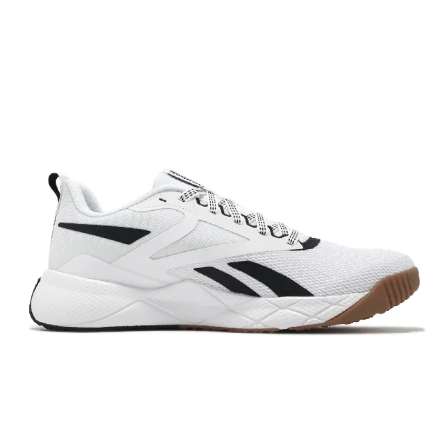 【REEBOK】訓練鞋 NFX Trainer 女鞋 白 黑 網眼 穩定 健身 運動鞋(HR0419)