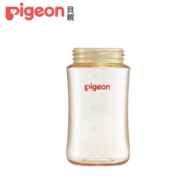 【Pigeon貝親官方直營】第三代寬口PPSU自組奶瓶240ml