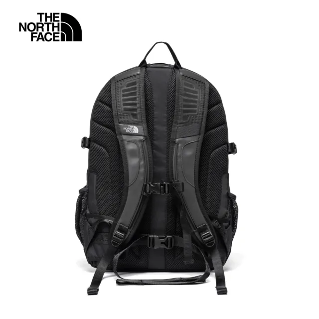 【The North Face 官方旗艦】北面UE男女款黑色舒適背負大容量休閒後背包｜88TM0OL