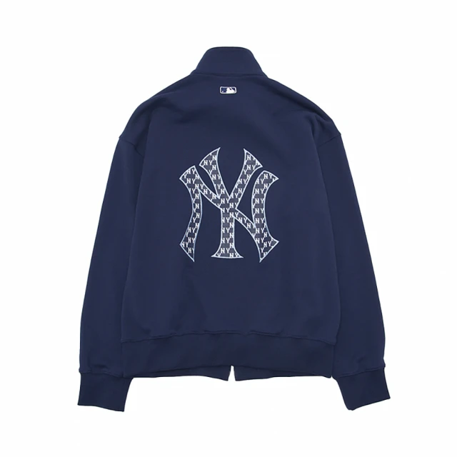 MLB 拉鍊立領外套 MONOGRAM系列 紐約洋基隊(3ATRM0441-50NYS)