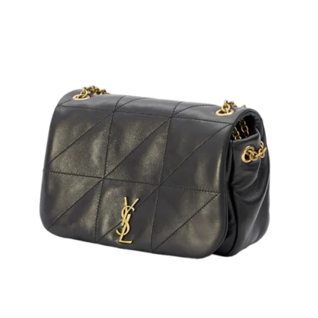【YSL】SAINT LAURENT 4.3 Jamie Mini 迷你 羊皮 肩背包 斜背包 黑色 766754