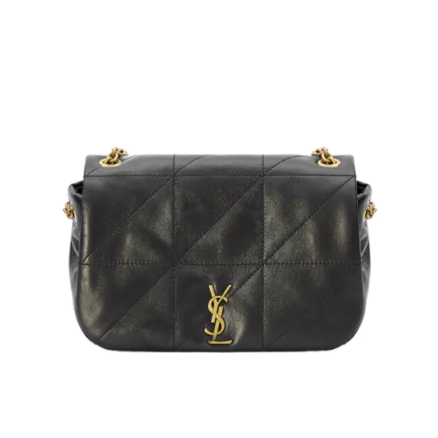 【YSL】SAINT LAURENT 4.3 Jamie Mini 迷你 羊皮 肩背包 斜背包 黑色 766754
