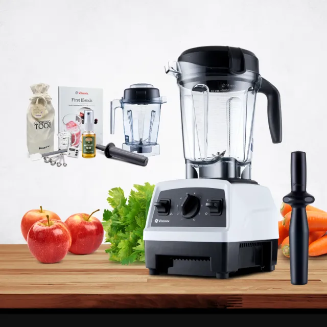 【美國Vitamix】全食物調理機E320 Explorian探索者-白-台灣官方公司貨-陳月卿推薦(送工具組)