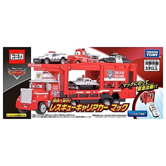 TAKARA TOMY 日本TOMICA CARS麥大叔消防運輸貨車(DS93795)