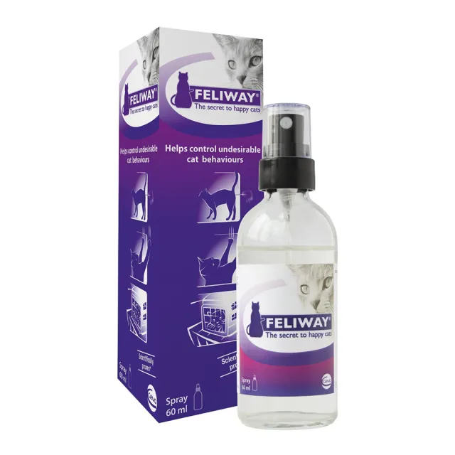 【法國FELIWAY】費力威 貓咪費洛蒙噴劑60ml(穩定貓咪情緒)