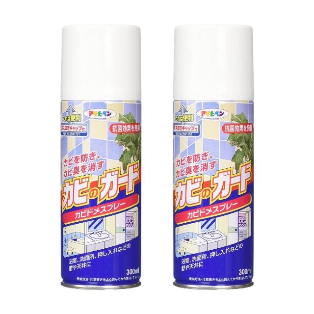 【日本Asahipen】日本超效霉菌抑制噴霧 300ML*二入(發霉 防霉 霉味 浴室 防霉噴劑 防霉噴霧  銀離子 除霉)