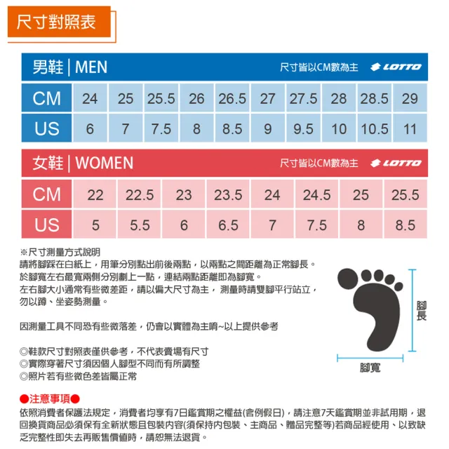 【LOTTO】男女 輕量休閒洞洞鞋(多款任選)