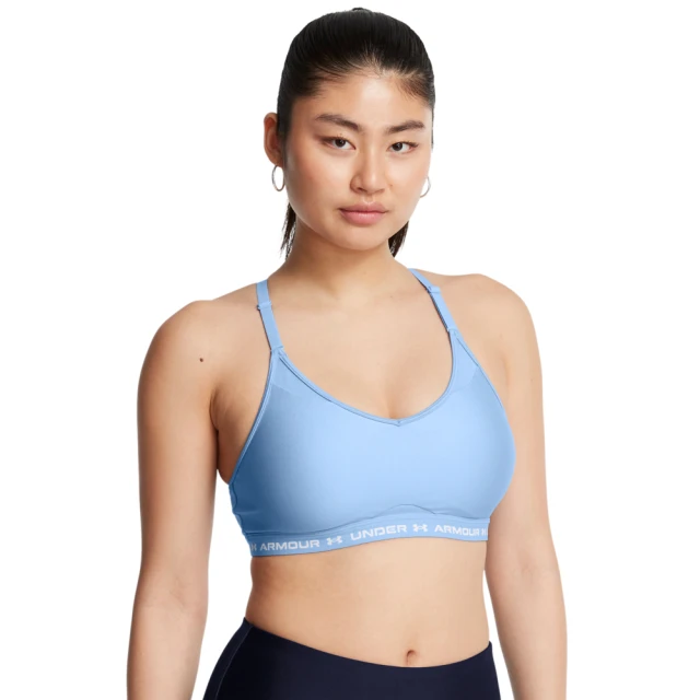 UNDER ARMOUR UA 女 Crossback 低衝擊運動內衣_1386424-465(藍色)