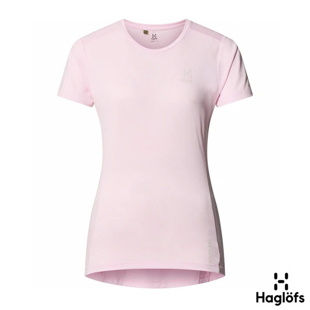 Haglofs 女 L.I.M Tech 輕量短 Tee(鮮粉)