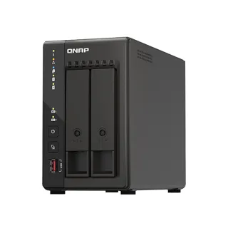 【QNAP 威聯通】搭東芝 4TB x2 ★ TS-253E-8G 2bay NAS 網路儲存伺服器