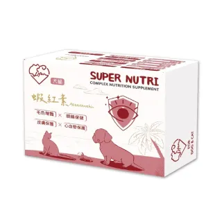 【Life+】SUPER NUTRI 蝦紅素（犬貓用）60粒