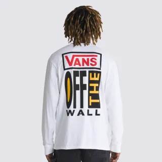 【VANS 官方旗艦】AVE 男女款白色長袖T恤