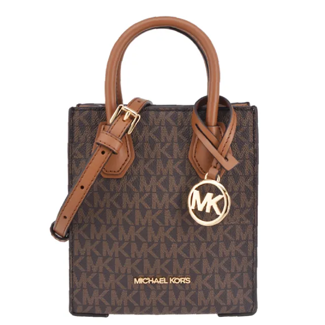 【Michael Kors】MERCER系列 金字LOGO 荔枝紋牛皮皮革 肩背/手提/斜背 肩背包 琴譜包(多色任選/小款)