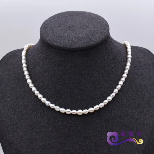 【鑫運來】◎巴洛克小米珍珠項鍊