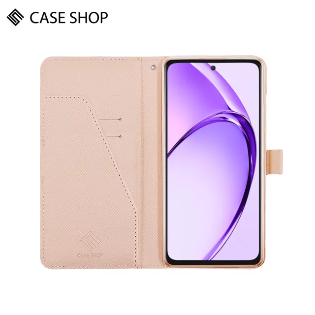 【CASE SHOP】OPPO A3 Pro 前收納側掀皮套(內襯卡片夾層 翻蓋站立)