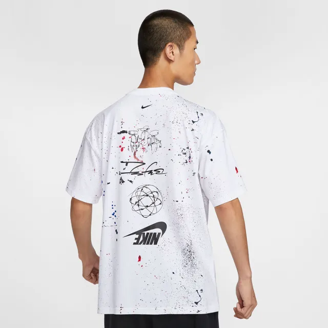 【NIKE 耐吉】短袖上衣 男款 運動 AS M NSW TEE M90 BREAKING 白 HF5565-100