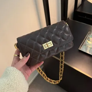 【MoonDy】雙11 包包 包包 牛皮小香包 女生側背包 高級感包包 真皮包包 女包 小香風包包 鏈條包