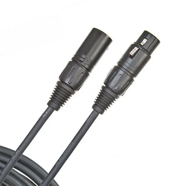 【D’Addario】PW-CMIC-25 麥克風導線 25呎(原廠公司貨 商品保固有保障)