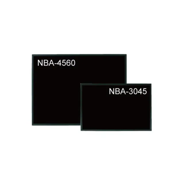 【COX 三燕】窄版 膠框 鏡面 磁性 展示黑板 30x45x1cm /個 NBA-3045