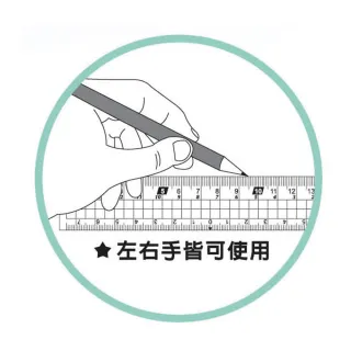 【COX 三燕】15公分 三角板 多功能 塑膠尺  24組/ 盒 NO.160