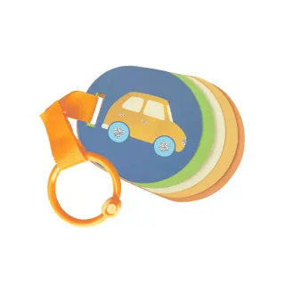 【TigerTribe 官方直營】感統觸摸卡-交通工具