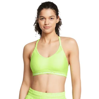 【UNDER ARMOUR】UA官方直營 女 Crossback 低衝擊運動內衣_1386424-304(黃綠色)