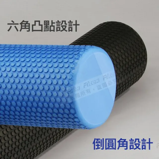 【Fitek健身網】90CM按摩柱 SMR泡綿滾筒／EVA實心瑜珈柱(按摩滾筒 長型瑜珈滾筒 皮拉提斯滾筒)