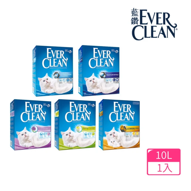 VIP限定 EverClean 藍鑽 粗顆粒清香結塊貓砂22