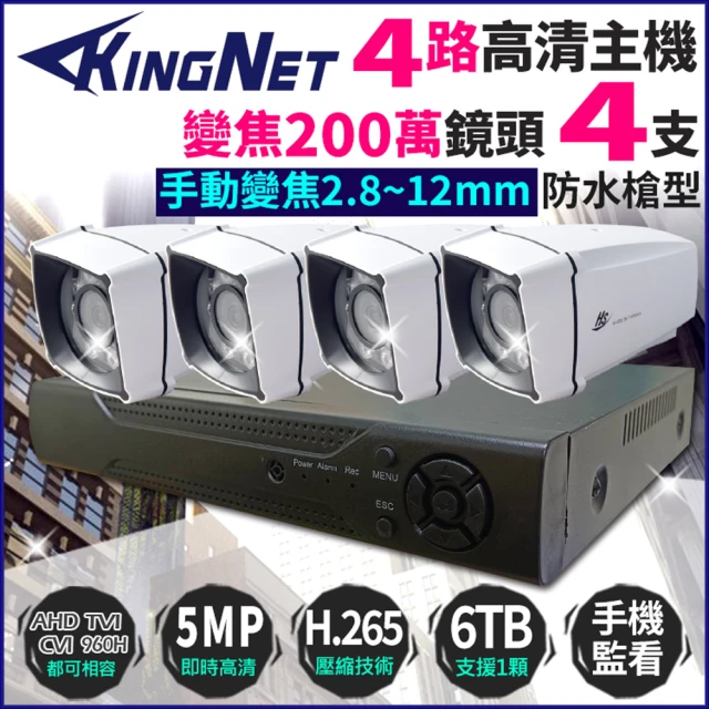 KINGNET AVTECH 陞泰 800萬 四合一 電動變