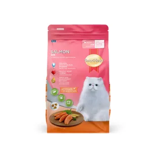 【SmartHeart 慧心】貓糧-鮭魚口味 1.2KG(貓飼料/成貓)