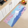 【半島良品】真正吸水防油5.0黑科技軟式皮革地墊120cm(瞬吸瞬乾防滑防油汙 多款任選)