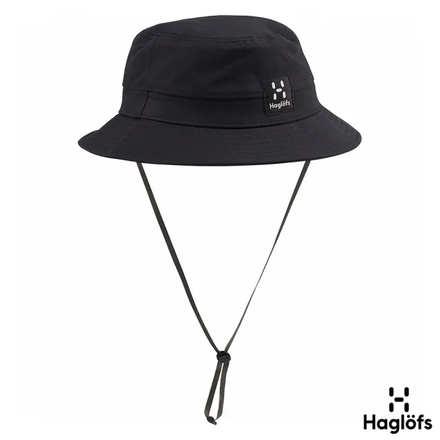 【Haglofs】LX Hat 遮陽漁夫帽(黑色)