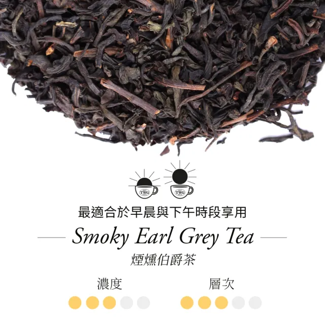 【TWG Tea】純棉茶包迷你茶罐雙享禮物組(煙燻伯爵茶 15包/盒+迷你茶罐口味任選20g/罐)