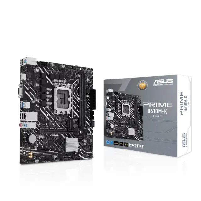 【ASUS 華碩】PRIME-H610M-K-CSM 主機板