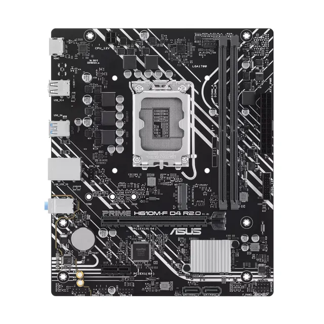 【ASUS 華碩】PRIME H610M-F D4 R2.0 主機板