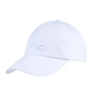 【PING】女款可調蝴蝶結高爾夫球帽-白(吸濕排汗/GOLF/配件/RQ24105-87)