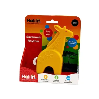 【Halilit哈莉莉 官方直營】長頸鹿手搖鈴