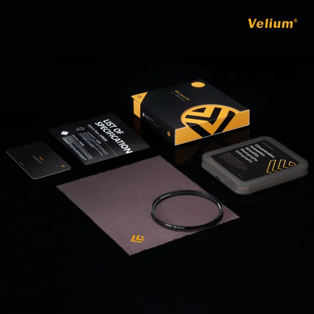 【Velium】MRC nano 8K 多層奈米鍍膜 高透度高精度 49mm UV 保護鏡(總代理公司貨)