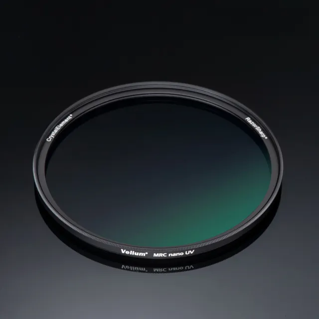 【Velium】MRC nano 8K 多層奈米鍍膜 高透度高精度 52mm UV 保護鏡(總代理公司貨)