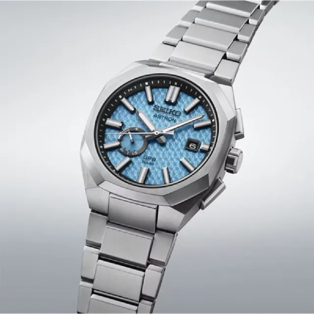 【SEIKO 精工】Astron GPS限量款多邊形衛星定位太陽能鈦金屬手錶/41.2mm/sk35(SSJ027J1 / 3X62-0AF0B)