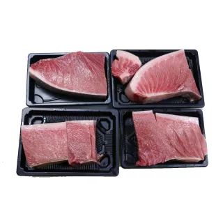 【華得水產】東港煎黑鮪魚上腹2包組(300g/包)