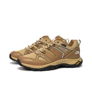 【The North Face 官方旗艦】北面女款棕色Gore-Tex防水抓地耐磨登山鞋｜8AABWK2(健行鞋)