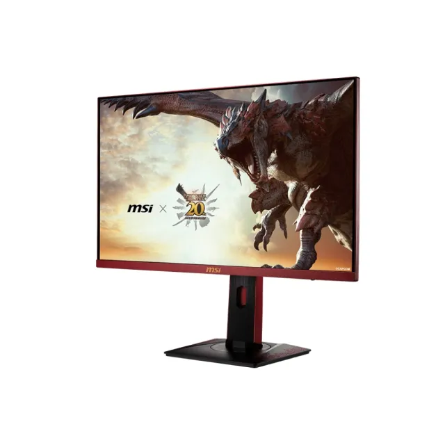 【MSI 微星】MAG 274QRF QD E2 Monster Hunter Edition 27型 180Hz 電競螢幕(魔物獵人20週年紀念限量款)