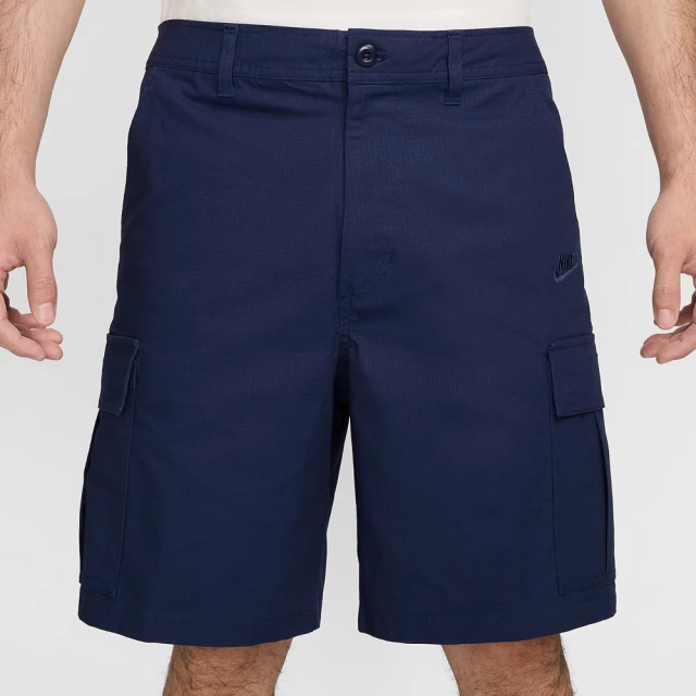 NIKE 耐吉 短褲 休閒 卡其褲 寬鬆 男 AS M NK CLUB WVN CARGO SHORT 黑(FN3518410)