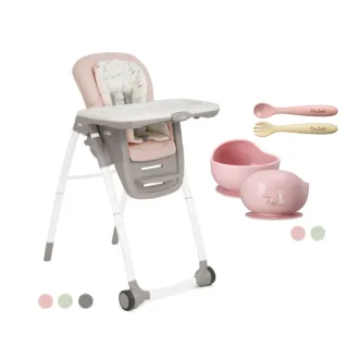 【Joie官方旗艦】multiply 6in1成長型多用途餐椅+比得兔吸盤碗+湯叉餐具組(兒童餐椅/學習餐椅/兒童椅)