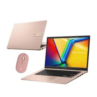 【ASUS】無線滑鼠組★ 14吋i5輕薄16G筆電(VivoBook X1404VA/i5-1335U 十核心/16G/512G SSD/W11)